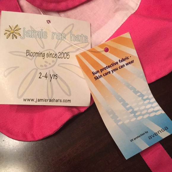 Jamie Rae Pink Flower Hat - Picture 2 of 2